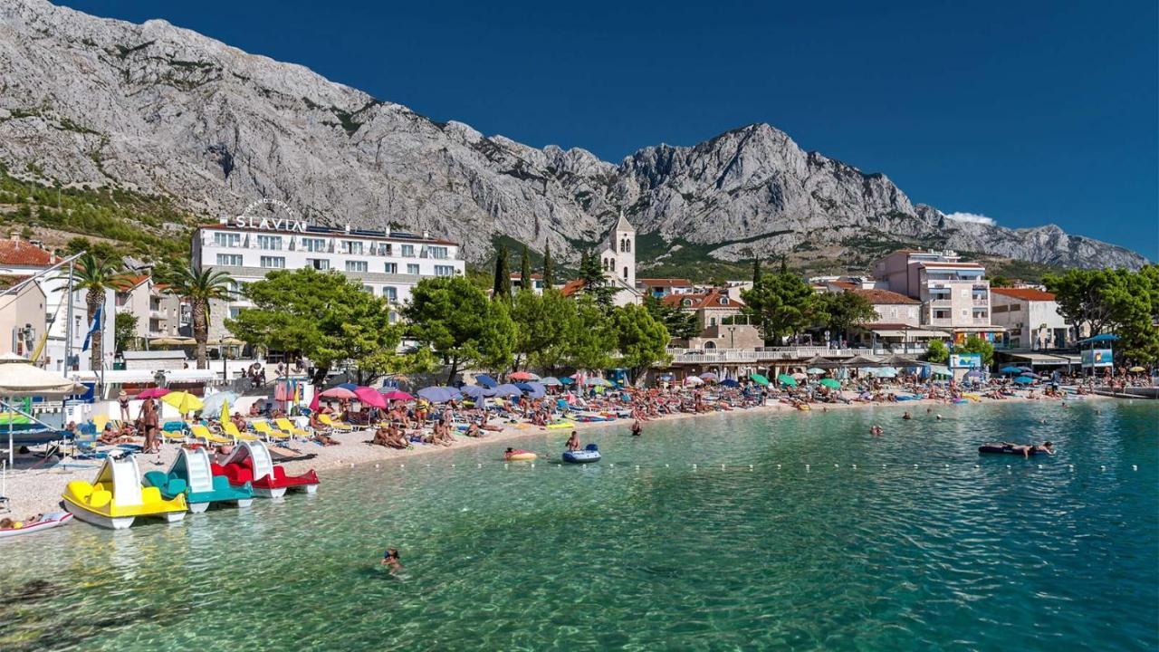 Apartments Center Baska Voda Bagian luar foto